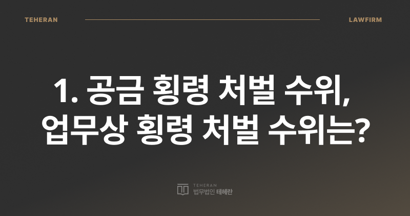 공금 횡령 처벌, 업무상 횡령, 