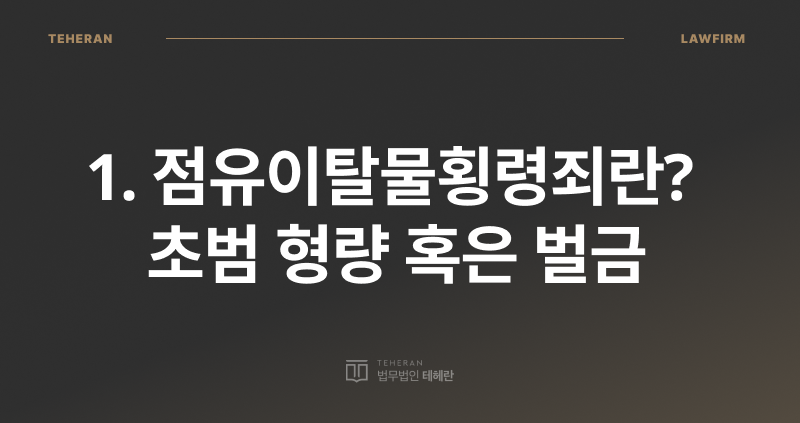 점유이탈물횡령죄, 점유이탈물횡령죄 처벌, 점유이탈물횡령죄 벌금, 횡령죄 처벌