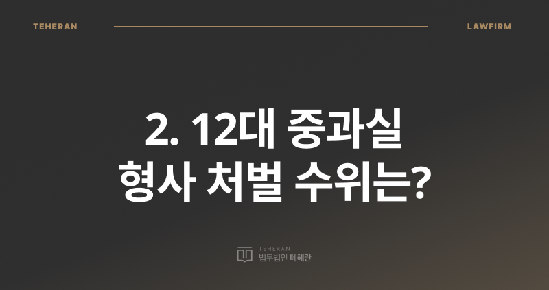 12대 중과실 형사 처벌, 12대 중과실 교통사고, 12대 중과실 종류